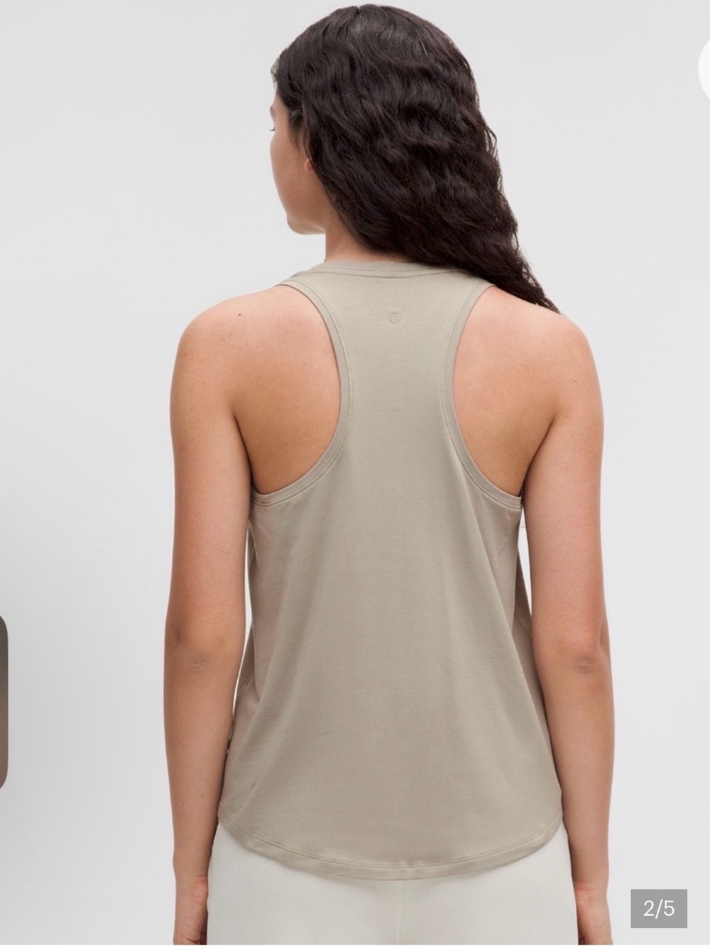lululemon athletica love tank in riverstone - Picture 2 of 6